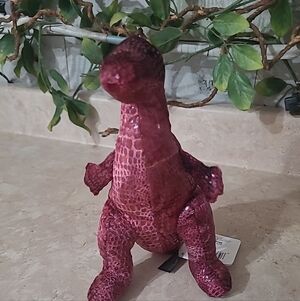 🦖 Russ Berrie Zonies “Megabyte” Dinosaur Plush – NWT 9 Inch